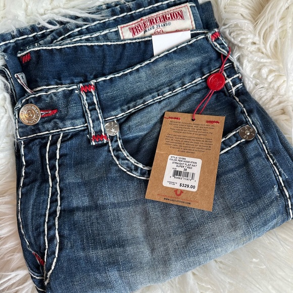 True Religion Other - NWT! True Religion Men’s Straight Flap Super T Jeans